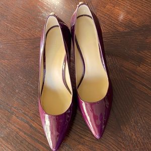 Michael Kors Flex Leather High-Heel Pump